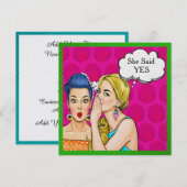 Invitation pour Mariage / Anniversaire sur le thèm (Devant / Derrière)