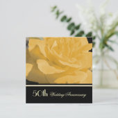 Invitation pour mariage d'or (Debout devant)