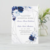 Invitation pour mariage en espagnol (Debout devant)
