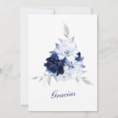 Invitation pour mariage en espagnol (Dos)