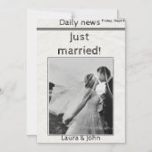 Invitation pour mariage et fêtes (Recto)