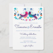 Invitation pour mariage mexicain (Devant)