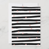 Invitation pour mon premier anniversaire (Dos)