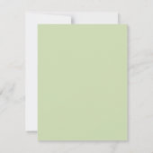 Invitation pour montagnes russes d'amour et de rom (Dos)