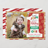 Invitation pour Noël (Devant / Derrière)