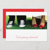 Invitation pour notre mariage (Devant / Derrière)