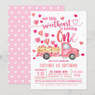 Invitation pour notre petit chou qui fête son prem
