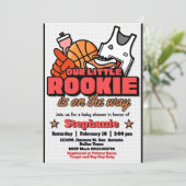 Invitation pour notre petite recrue en route (Debout devant)