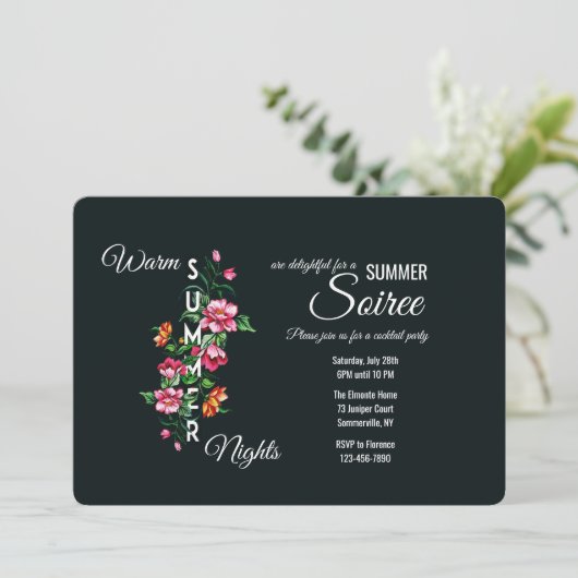 Invitation pour nuits d'été (Debout devant)