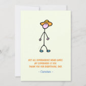 Invitation Pour papa (Devant)