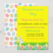 Invitation pour Pâques en route  (Devant / Derrière)