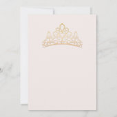 Invitation pour Quinceañera (Dos)