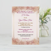 Invitation pour Quinceañera (Debout devant)