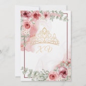 Invitation pour Quinceañera (Dos)