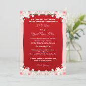Invitation pour Quinceañera (Debout devant)
