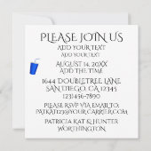 Invitation pour se réunir (Dos)