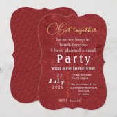 Invitation pour se réunir (Devant / Derrière)