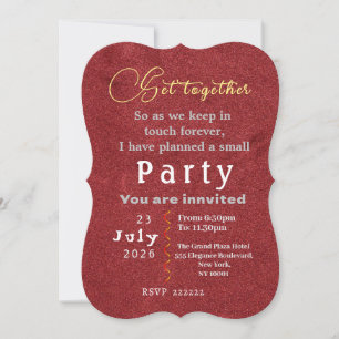 Invitation pour se réunir