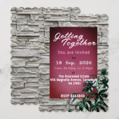 Invitation pour se réunir (Devant / Derrière)
