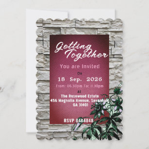 Invitation pour se réunir