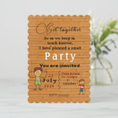 Invitation pour se réunir (Debout devant)