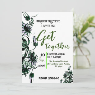 Invitation pour se réunir