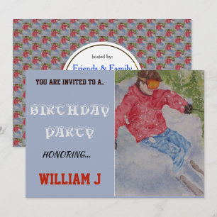 INVITATION POUR SKIEUR DE PENTE