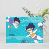 Invitation pour Snorkeling aux Deux Jumelles (Debout devant)