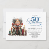 Invitation pour son 50e anniversaire Epic Humor Fo (Devant)