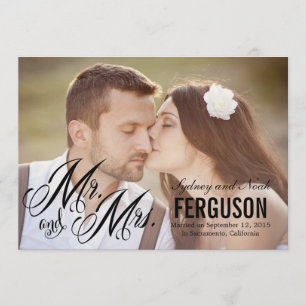 Invitation Pour toujours l'Faire-part Mariage américain - Noi