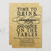 Invitation pour TOUT ÉVÉNEMENT - Il est temps de b (Devant / Derrière)