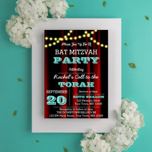 Invitation pour toutes occasions avec lumières de