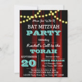 Invitation pour toutes occasions Lumières de théât (Devant)