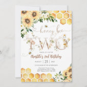 Invitation pour un 2ème anniversaire sur le thème  (Devant)