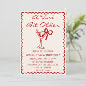 Invitation pour un 30e anniversaire : Martini Cock (Debout devant)