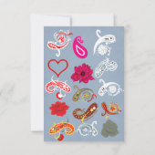 Invitation pour un anniversaire en or | Gala d'amo (Dos)