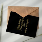 Invitation pour un anniversaire marquant en feuill