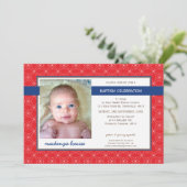 INVITATION POUR UN BAPTÊME EN PHOTO :: gloire 9L (Debout devant)