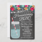 Invitation pour un barbecue de pendaison de crémai (Devant)