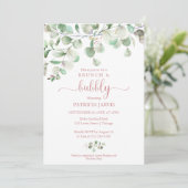 Invitation pour un brunch et une douche de nuptial (Debout devant)