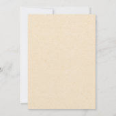 Invitation pour un camion mignon et une licorne (Dos)