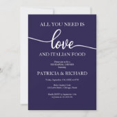 Invitation pour un dîner de répétition de mariage (Devant)