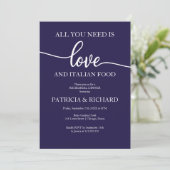 Invitation pour un dîner de répétition de mariage (Debout devant)