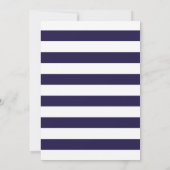 Invitation pour un dîner de répétition de mariage (Dos)