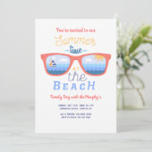 Invitation pour un Été à la Plage (Debout devant)
