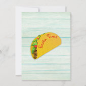 Invitation pour un festin mexicain amusant (Dos)