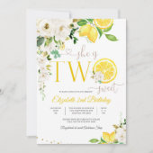 Invitation pour un Joyeux Anniversaire Fleur de Ci (Devant)