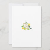 Invitation pour un Joyeux Anniversaire Fleur de Ci (Dos)
