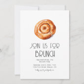Invitation pour un modèle de carte de brunch (Devant)