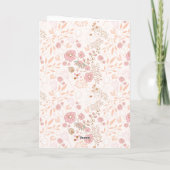 Invitation pour un premier anniversaire de fée, An (Dos)